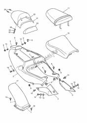 carrocería trasera y asiento