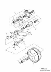 Rear Wheel/final Drive Single Sided Swingarm