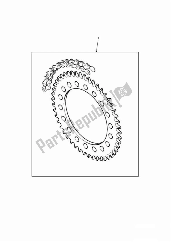 Todas as partes de Chains/sprockets do Triumph Daytona 1200, 900 & Super III 1992 - 1995