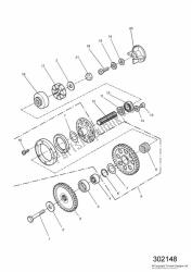 Alternator/starter Drive Gears