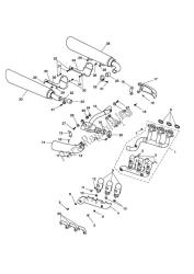 Exhaust System - Rocket Iii Roadster Only