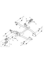 Front Footrests & Mountings - Roadster