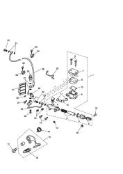 Rear Brake Master Cylinder, Reservoir & Pedal - Rocket Iii & Classic