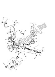 Rear Brake Master Cylinder, Reservoir & Pedal - Rocket Iii & Classic