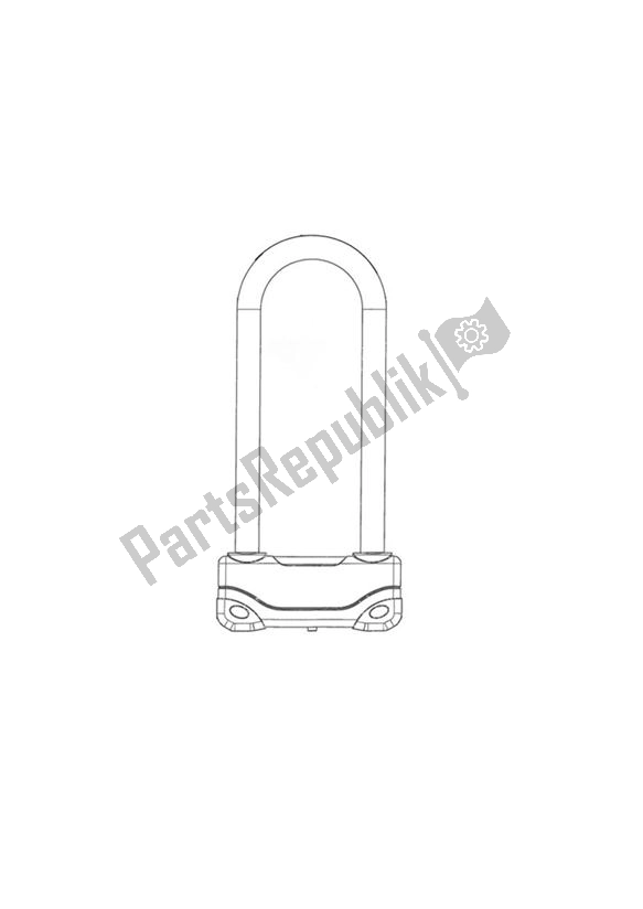 Todas las partes para U-lock 270 de Triumph Rocket III, Classic & Roadster 2300 2005 - 2012