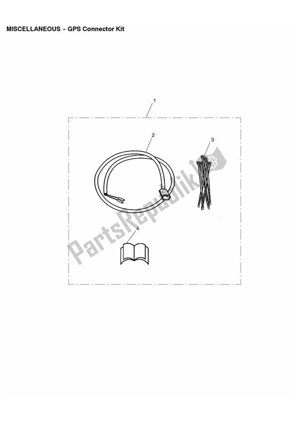 Tutte le parti per il Gps Connector Kit del Triumph Rocket III Touring 2300 2008 - 2013