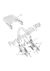 Luggage Rack & Passenger Backrest - 574821 >