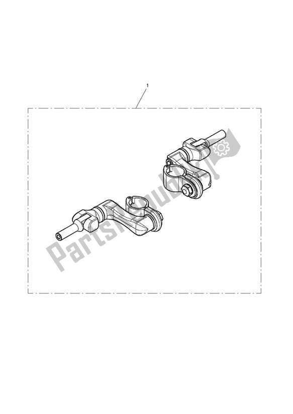 Tutte le parti per il Mount Adj. Assy, Pair del Triumph Rocket III Touring 2300 2008 - 2013