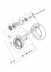 roue arrière et transmission finale