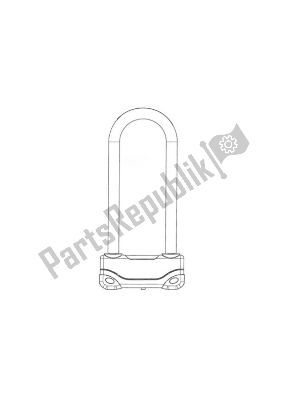 Todas las partes para U-lock 270 de Triumph Rocket III Touring 2300 2008 - 2013