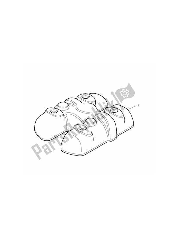 Tutte le parti per il Cam Cover Kit, Coloured del Triumph Scrambler Carburettor 865 2006