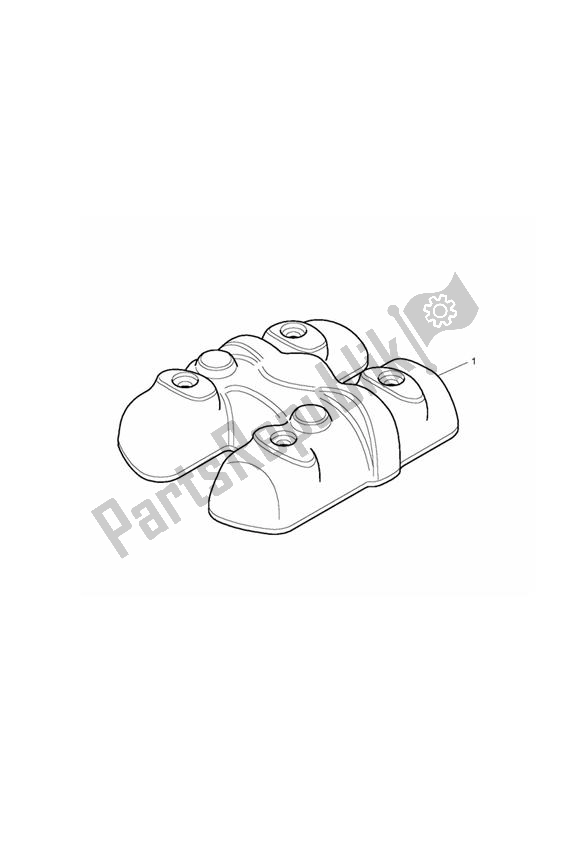 Tutte le parti per il Cam Cover Kit, Silver del Triumph Scrambler Carburettor 865 2006