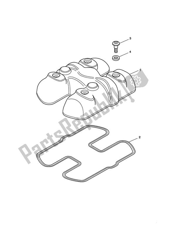 Tutte le parti per il Copertura Per Camma del Triumph Scrambler Carburettor 865 2006