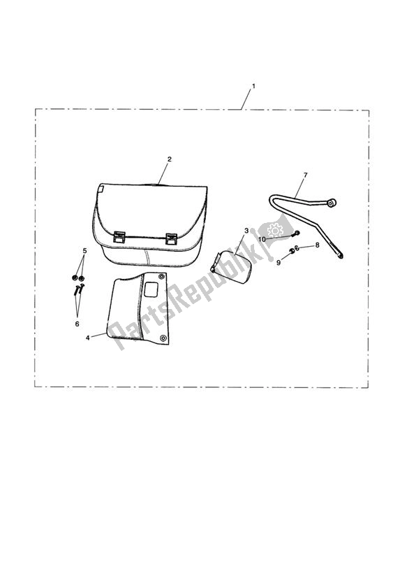 Todas las partes para City Bag Kit, Lh de Triumph Scrambler Carburettor 865 2006