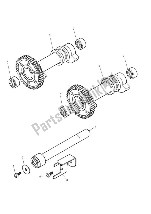 Todas las partes para Balancín de Triumph Scrambler Carburettor 865 2006