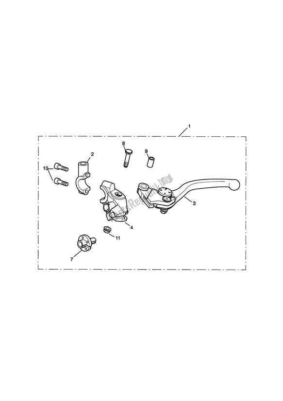 All parts for the Clutch Controls & Switches of the Triumph Scrambler Carburettor 865 2006