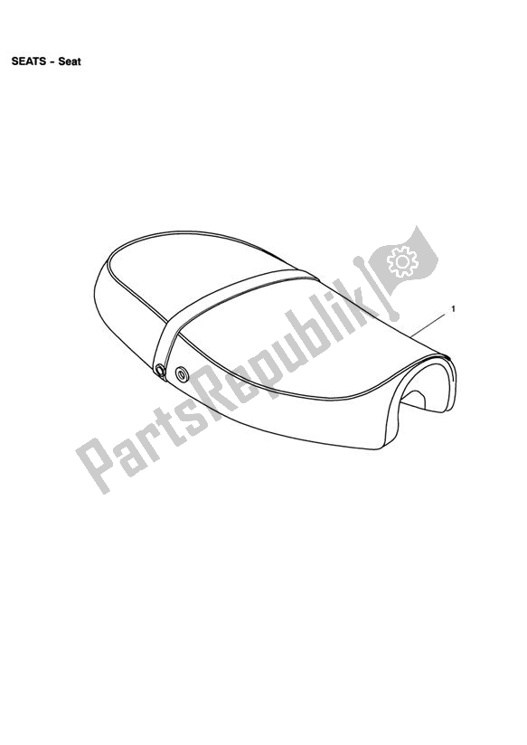 Todas las partes para Contemporary Seat de Triumph Scrambler Carburettor 865 2006