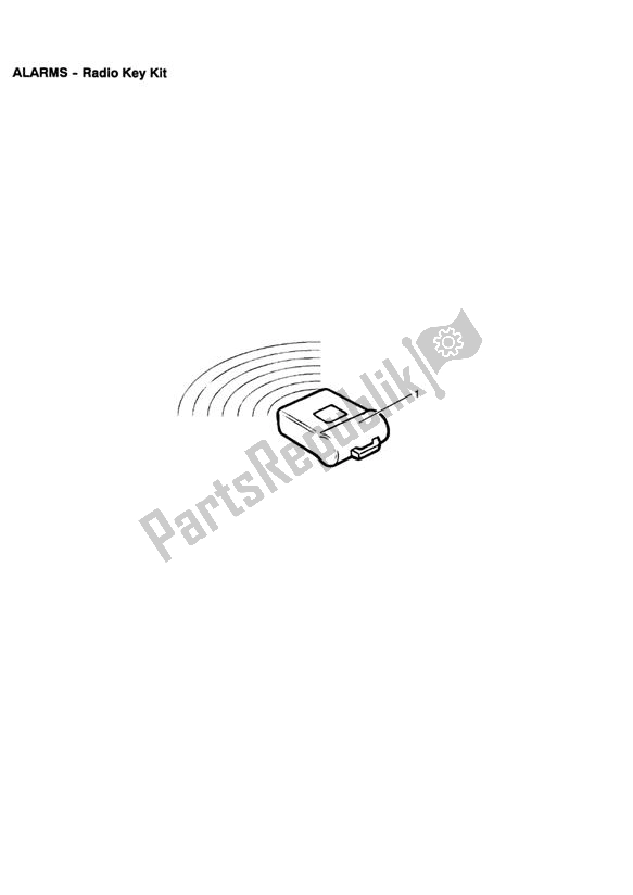 Tutte le parti per il Radio Key Kit del Triumph Scrambler Carburettor 865 2006