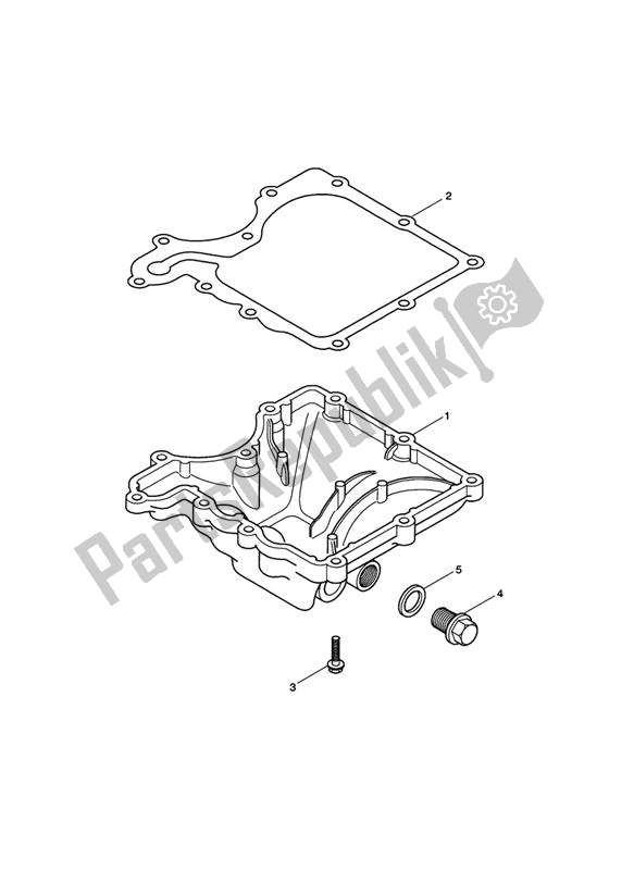 All parts for the Sump & Fittings of the Triumph Scrambler Carburettor 865 2006