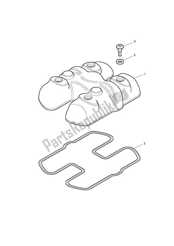 Todas las partes para Tapa De La Leva de Triumph Scrambler EFI 865 2007 - 2014