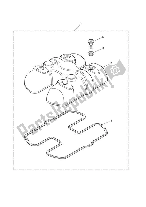 Todas las partes para Chrome Cam Cover de Triumph Scrambler EFI 865 2007 - 2014