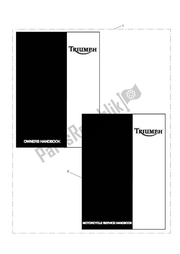 Todas las partes para Handbooks > 447045 **see Tech News 118** de Triumph Scrambler EFI 865 2007 - 2014