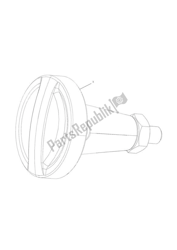 All parts for the Choke Knob of the Triumph Scrambler EFI 865 2007 - 2011