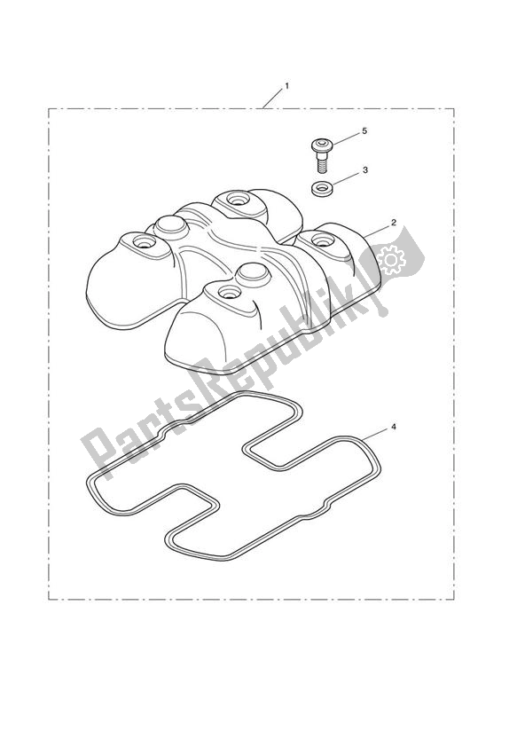 Todas as partes de Tampa Da Câmera Cromada do Triumph Scrambler EFI 865 2007 - 2011