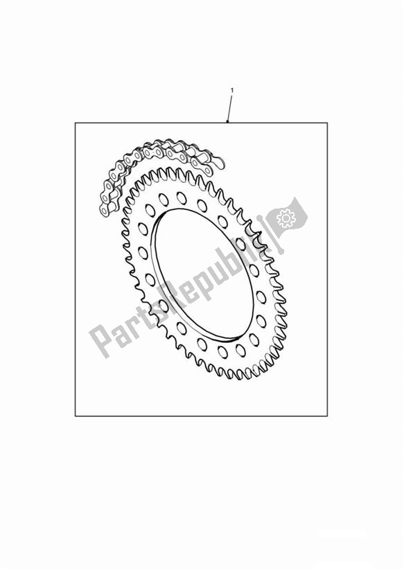 All parts for the Chain/sprockets of the Triumph Speed Four 600 2002 - 2005