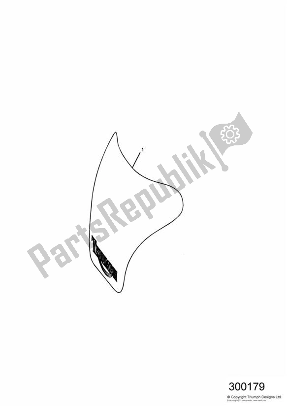 All parts for the Tank Pad, Carbonlook of the Triumph Speed Triple VIN: 141872-210444 955 2002 - 2004