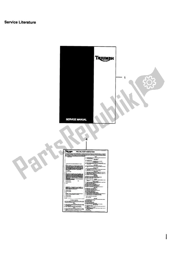 All parts for the Service Literature of the Triumph Speed Triple VIN: 210445-461331 1050 2005 - 2010