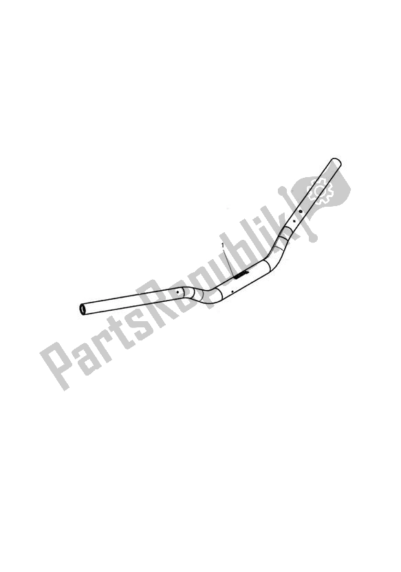 All parts for the Handlebar, Tapered, Bronze of the Triumph Speed Triple VIN: 461332-735437 1050 2011 - 2016