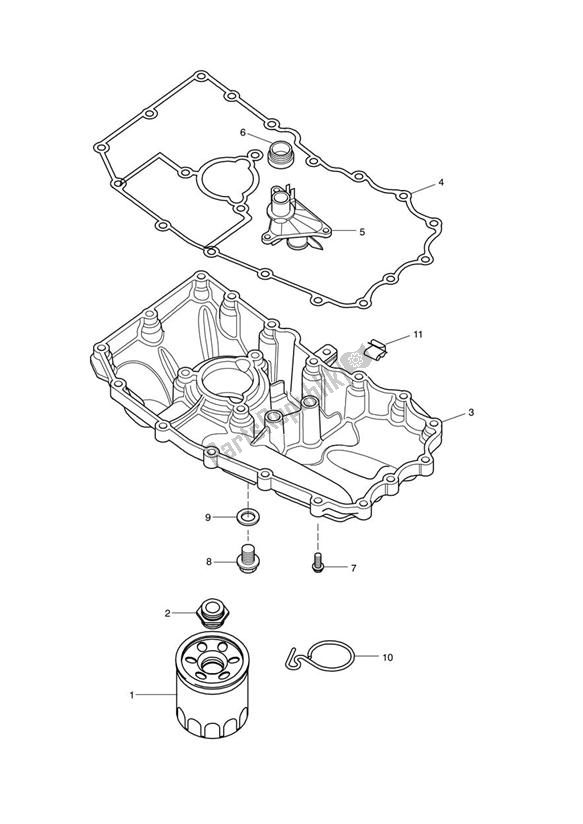 Tutte le parti per il Pozzetto E Accessori del Triumph Speed Triple VIN: 461332-735437 1050 2011 - 2016