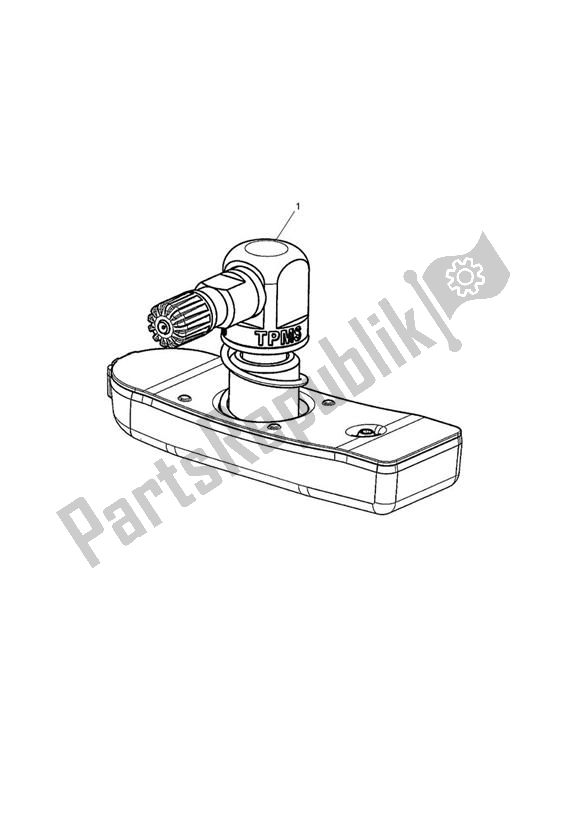 Todas las partes para Tpms, Row de Triumph Speed Triple VIN: 461332-735437 1050 2011 - 2016