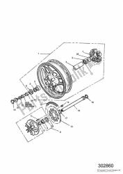 Rear Wheel/final Drive 750cc Model