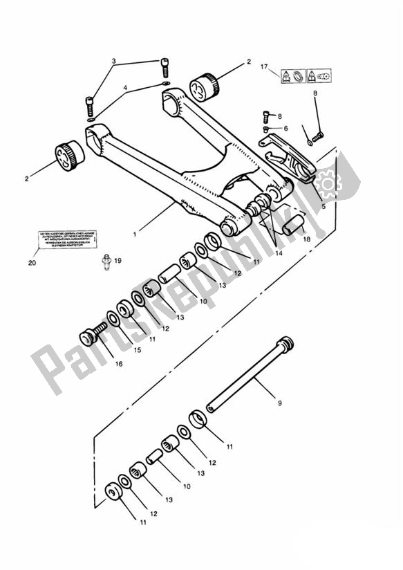 All parts for the Swinging Arm 750cc Model of the Triumph Speed Triple Carburettor 885 1992 - 1995