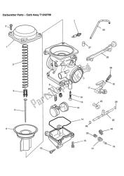 Carburettor Parts - Carb Assy T1242700