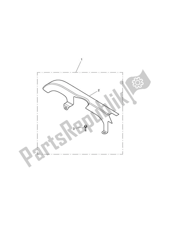 Tutte le parti per il Chain Guard, Chrome del Triumph Speedmaster Carburettor 790 2003 - 2007