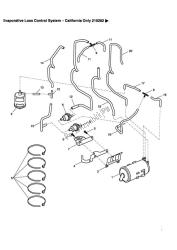 Evaporative Loss Control System - California Only 210262 >