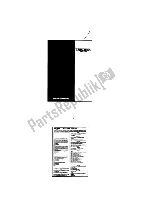 Tutte le parti per il Documentazione Di Servizio del Triumph Speedmaster Carburettor 790 2003 - 2007