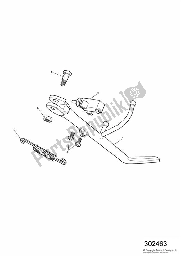 Todas las partes para Stands de Triumph Speedmaster Carburettor 790 2003 - 2007