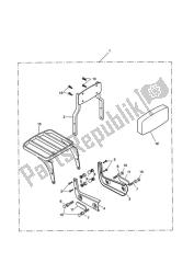 Passenger Backrest Std + Luggage Rack Kit