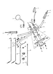 Handlebars, Top Yoke, Cables & Mirrors > 469049