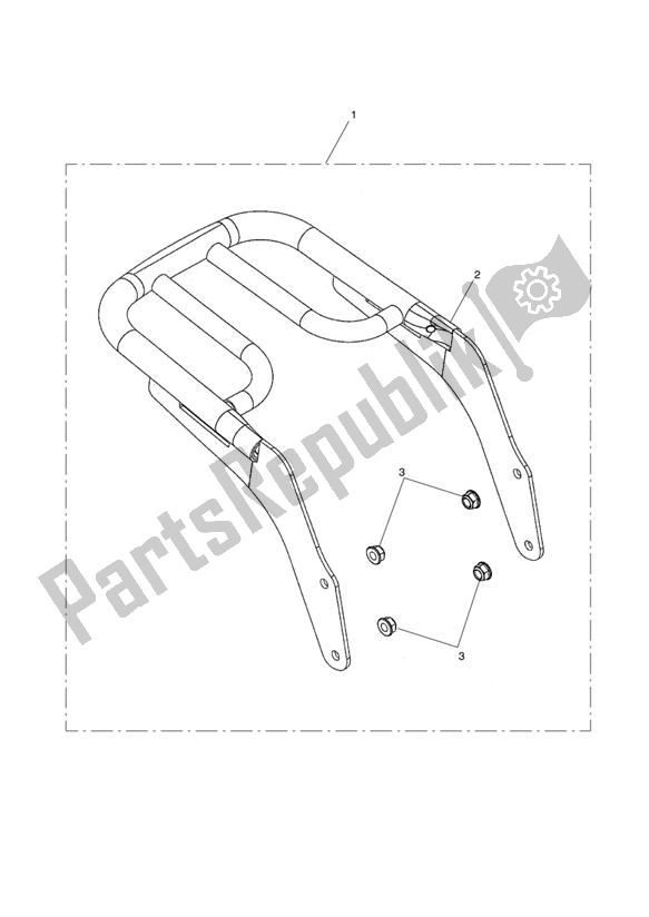 Toutes les pièces pour le Longhaul Luggage Rack du Triumph Speedmaster EFI 865 2007 - 2014