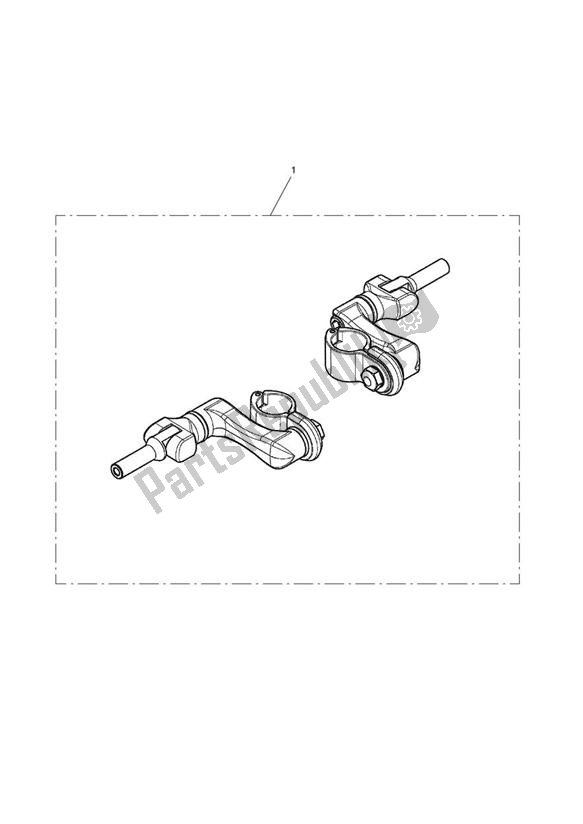 Todas las partes para Mount Adj. Assy, Pair de Triumph Speedmaster EFI 865 2007 - 2014