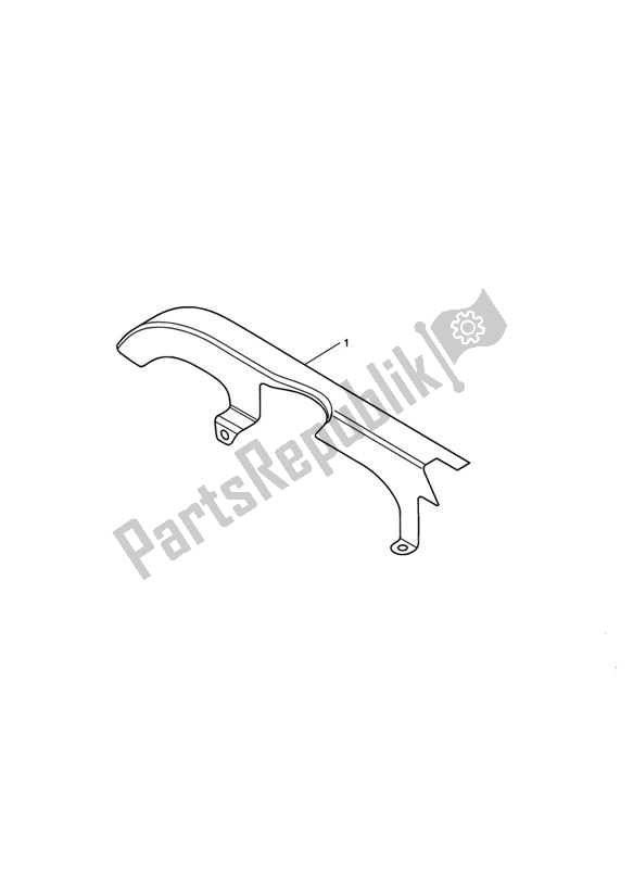 Tutte le parti per il Number Plate Bracket, Chrome del Triumph Speedmaster EFI 865 2007 - 2014