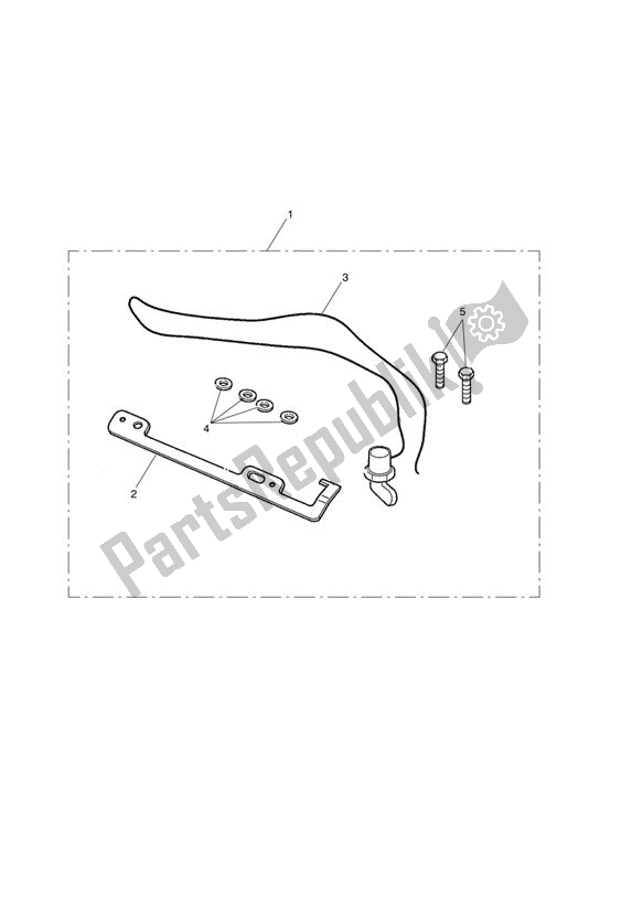 Tutte le parti per il Restrictor Kit, 35kw, 270, Anti-tamper > 614195 del Triumph Speedmaster EFI 865 2007 - 2014