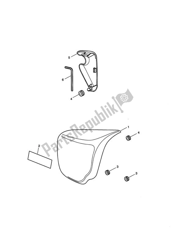 Toutes les pièces pour le Des Panneaux Latéraux du Triumph Speedmaster EFI 865 2007 - 2014