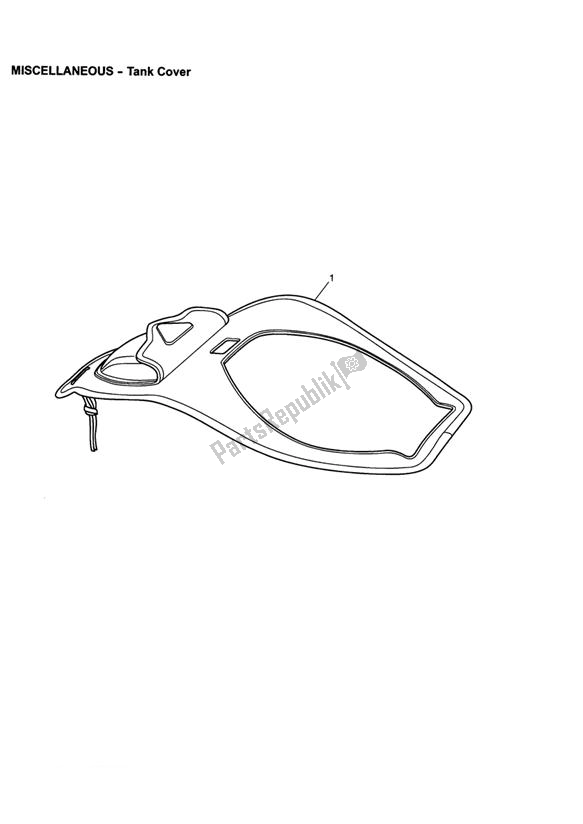 Toutes les pièces pour le Couvercle De Réservoir du Triumph Speedmaster EFI 865 2007 - 2014