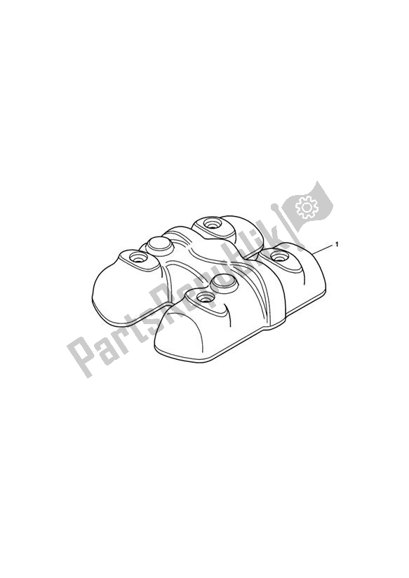 Wszystkie części do Cam Cover, Chrome Triumph Speedmaster EFI 865 2007 - 2014